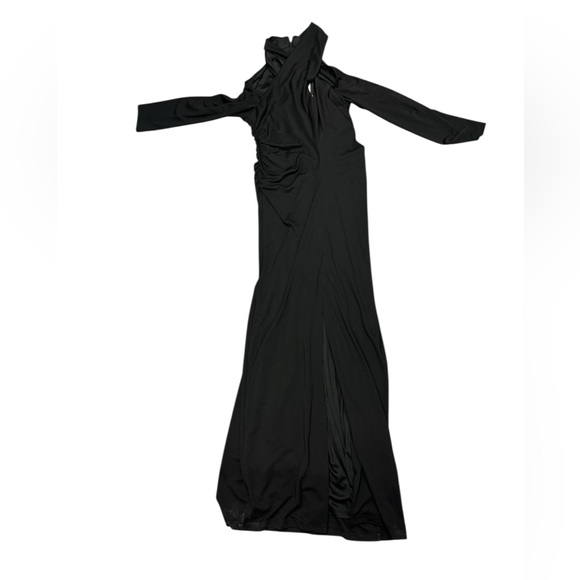 Donna Karan Black Long Sleeve Dress
